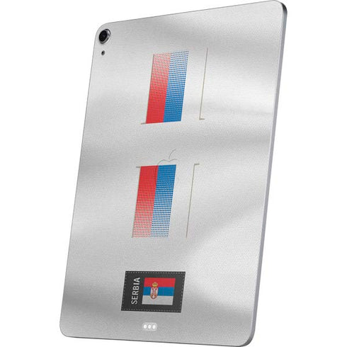 Serbia Soccer Flag Apple iPad Air Skin